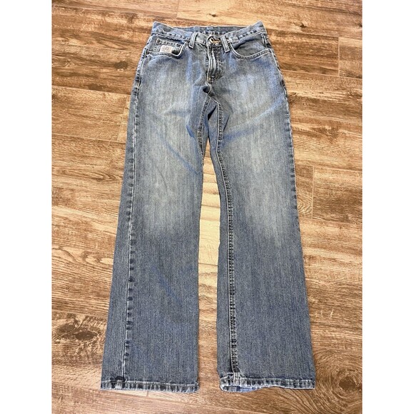 Cinch Silver Label Jeans Mens 26 x 31 Medium Wash Blue Denim Cowboy Western - Picture 3 of 9